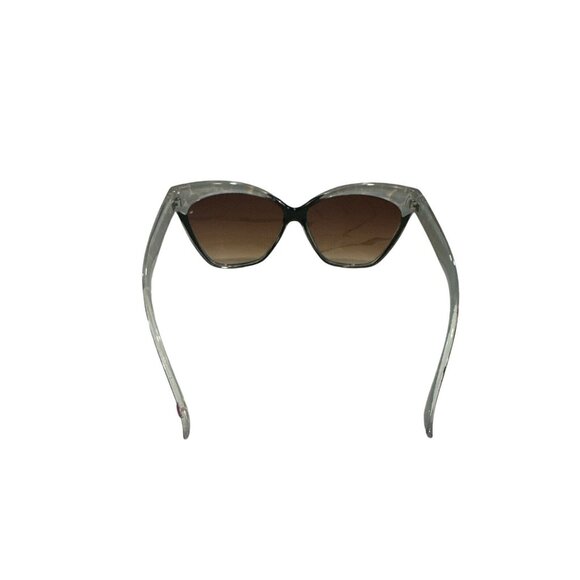 Betsey Johnson Sunglasses Brown Tortoise Shell Womens Cats eye style 100% UV - Picture 3 of 6